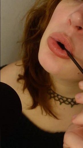 Soft Spoolie Nibbles 🤍 ASMR #asmr #relax #mouthsounds #tingles
