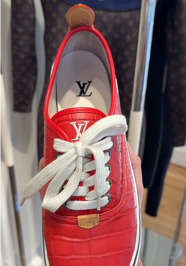 Pharrell just unveiled the new Louis Vuitton “Combi” and it’s already controversial for its similarities to the Vans Authentic. Vans even commented on the post, while Tyler, The Creator defended the design. Copy or reinterpretation? 👀 #pharrell #louisvuitton #sneakers #fashiontiktok #vans