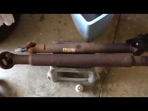 Remove Y Pipe & Drive Shafts to Remove Transmission - Chevy Tahoe 02