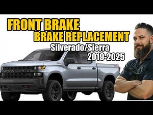 2019–2024 Chevy Silverado GMC Sierra Chevy Tahoe front brake replacement