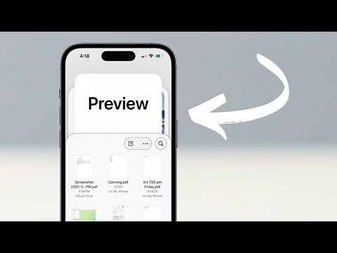 How To Use Preview App On iPhone (iOS 26)