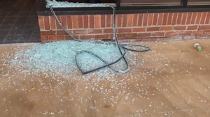 9.6K views · 160 reactions | Windows shattered at US Bank on Main Street in downtown Cincinnati The ATM is also busted. Kathryn Robinson Local 12 News talked with a neighbor who says she witnessed it happening last night and called police— she says it was upsetting to see people encourage it. MORE: https://bit.ly/2XeHOYq | LOCAL 12, WKRC-TV | Facebook