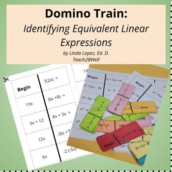 Multiply Monomials & Identify Equivalent Linear Expressions Hands-On Activity