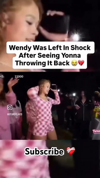 Wendy was left in shock after seeing Yonna throwing it back 😢❤️‍🩹
