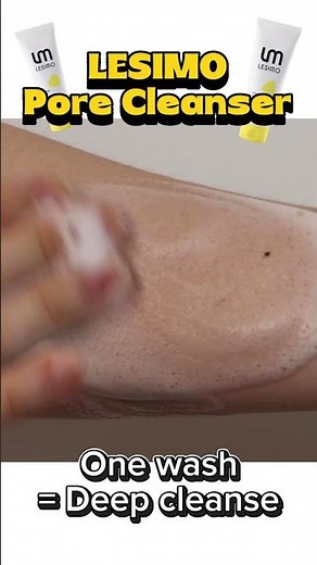 Clinically Proven Cleanser That Removes 99.88% of Pore Impurities | Lesimo Pore Care