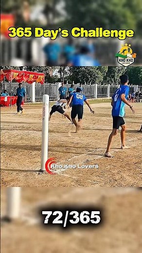 Best Sky Dive Skill Kho Kho 🏆🎯 Day 72/365 Challenge #khokho #khokholovers #sports