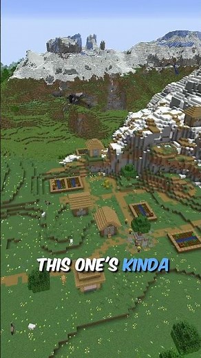 EPIC MINECRAFT TRIPLE VILLAGE SEED!