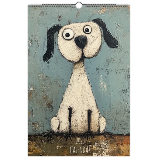 2026 2027 Calendar, Funny Dog Calendar, Wall Calendar, Cute Dog Calendar, Hanging Calendar, Monthly Calendar, Blank Calendar, Pet Calendar - Etsy