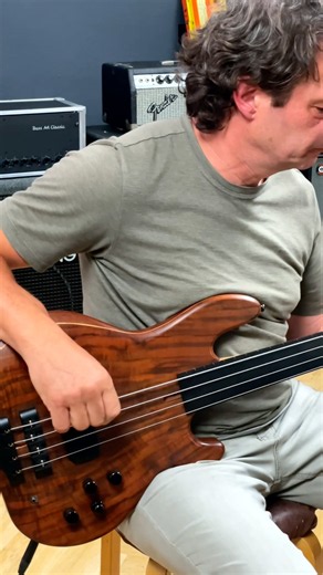 Rare TARANAKI FRETLESS BASS