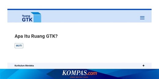 Apa Itu Ruang GTK Gantinya Platform Merdeka Belajar? Ini Cara Akses bagi Guru
