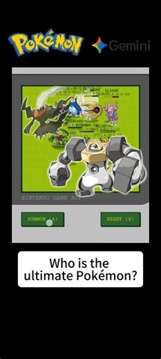 Pokémon Super Smash mini-game by Gemini 3 - GBA pixel style