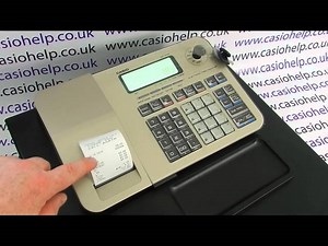 Casio SE-S100 / PCR-T285 / PCR-T295 Instructions: How To Discount A Sales Total
