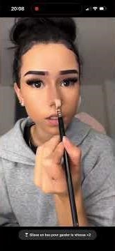 tuto contouring du nez😁💕 #tiktok #prtoiii #tutorial #repost #92i