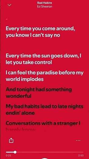 Ed Sheeran - Bad Habits (Lyrics) #lyrics #edsheeran #badhabits