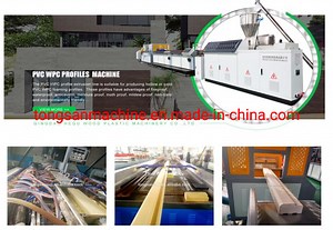 [Hot Item] WPC Extrusion Machine WPC Profile, Decking, Wall Panel Extrusion Extruder Machine
