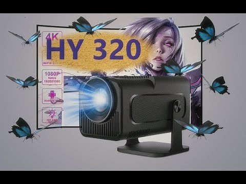 UNBOXING PROYECTOR HY 320