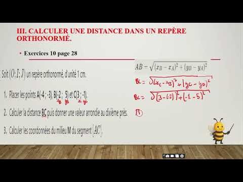 Chapitre 1 – Repère du plan | Classe de Seconde – Partie 3