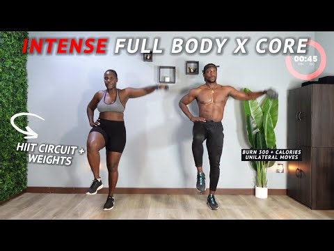 30 MIN INTENSE FULL BODY X CORE WORKOUT [BURN FAT, BUILD CORE, NO REPEATS] | DAY 63 of 366
