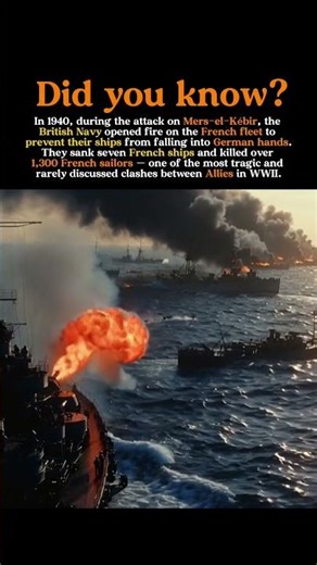 France's Greatest Naval Tragedy #wwii #military #shorts