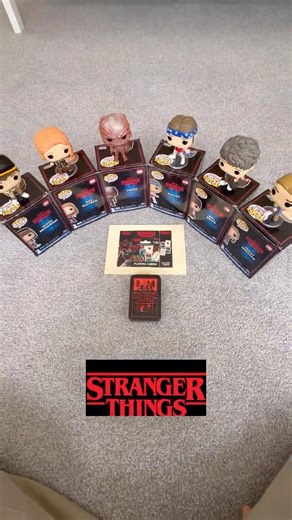🔥Funko Pop Toys & Playing Cards #strangerthings #toys #diy #asmr #fyp