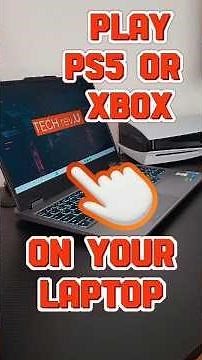 Play PS5 or XBOX on your laptop screen #ps5games #gaming #ps5gaming