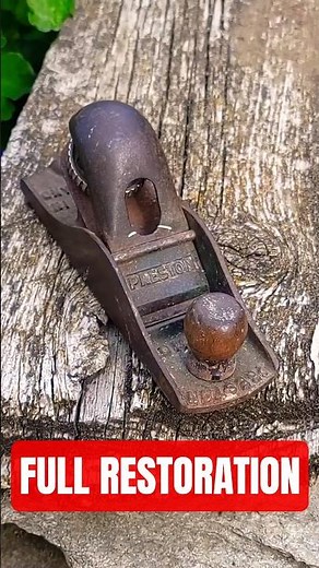 Extremely Satisfying Restoration! Preston No 1110 Hand Plane!