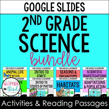 2nd Grade Science Digital Activities & Reading Passages | Virginia SOLs
