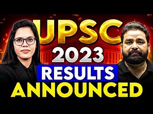 UPSC 2023 Result Announced! UPSC CSE 2023 | OnlyIAS