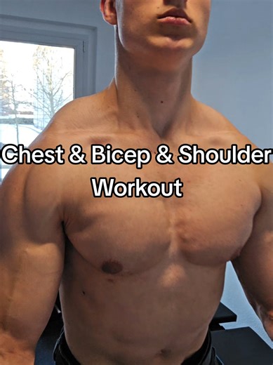 Effective Chest, Bicep, and Shoulder Workout Routine
