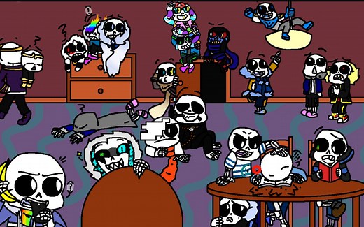 【undertale】馒头精的狂欢！（AU向）