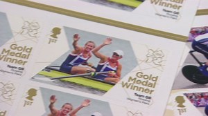 UK stamps celebrate gold