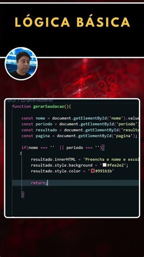 Lógica Básica com JavaScript Return