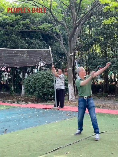 28K views · 489 reactions | It's showtime! Chinese grandpas show off their mastery of Chinese Yoyo with intricate tricks, combining exercise and fun. Ready for a challenge? | People's Daily, China | Facebook