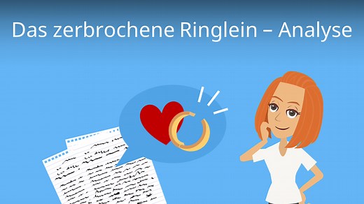 Das zerbrochene Ringlein - Analyse • Joseph von Eichendorff