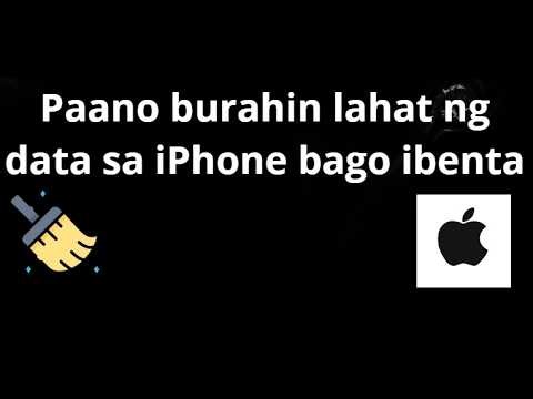 Paano Burahin Lahat ng Data sa iPhone Bago Ibenta - Kumpletong Gabay