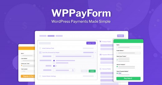 WPPayForm Pro – WordPress Payments Made Simple - WP Manage Ninja