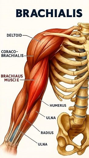 The MOST POWERFUL elbow flexor! The Brachialis