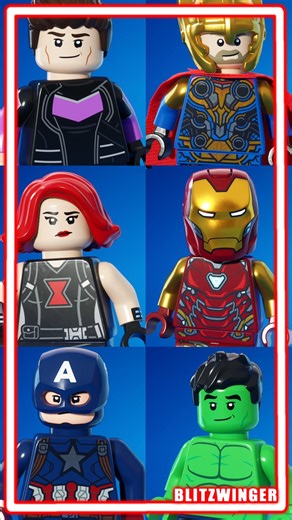Blitzwinger | Did you know the ENTIRE original MCU Avengers team has LEGO outfits in Fortnite? Which one do you think is the best and is one do you hope... | Instagram