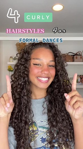 Formal hairstyles✨ | Formal Curly Hairstyles