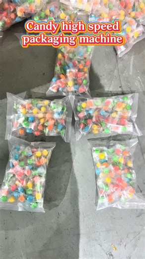 Candy high speed packaging machine.#packagingmachine #factory #candy
