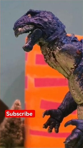 whale godzilla stop motion test. #godzilla #stopmotion #whalegodzilla #shorts #viral