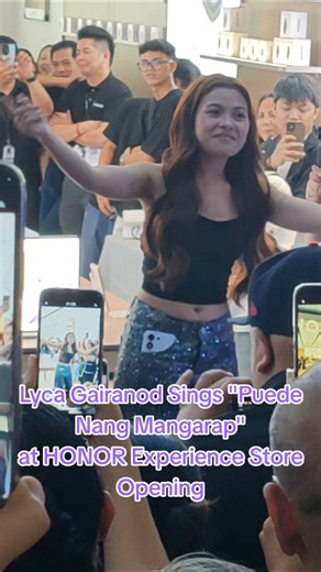Lyca Gairanod : Puede Nang Mangarap Live Performance at HONOR 600S First-Day Sale
