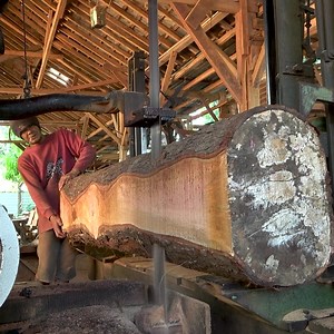 11K views · 47 reactions | really satisfying sawmill process | Sawmill & Woodworking | Facebook