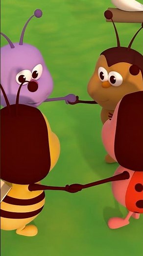 BOOGIE BUGS - 𝑵𝑬𝑾 SONG 🐝 The Little Bugs Round 🐞#shorts
