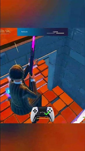 MELHORES Configurações de controle = FÁCIL 🎯✅ #fortnite #shots