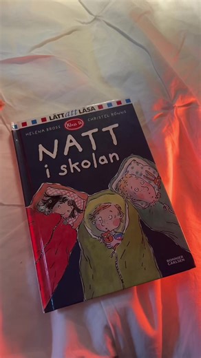 Natt i skolan (del 2) Asmr 💫 #fyp #asmr #book #reading #relaxing #swedish