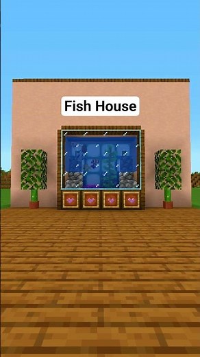 Minecraft Fish House Tutorial 🐠
