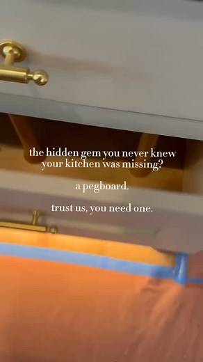 4.8K views · 6 comments | You know that one drawer that sounds like a rockslide every time you open it?  This tiny peg system fixes that and instantly makes your kitchen feel more custom. It’s the little luxuries that make the biggest difference. ✨ #kitchengoals #designhack #customhome #interiordesignideas #annajoyinteriors #organizedkitchen #kitcheninspo #buildertips #designsmart #homehacks | annajoyinteriors | Facebook