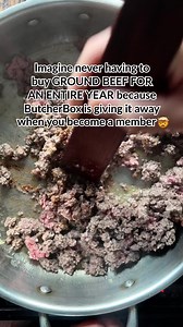 If eating better is high on your to-do list in 2025, this offer is for you. Get 100% grass-fed and finished ground beef FREE for a year when you become resume your ButcherBox membership today. That's $168* in savings. | ButcherBox