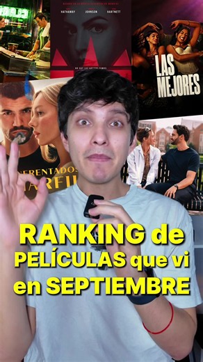 Ranking de Películas de Septiembre: Cine y Streaming 🍿